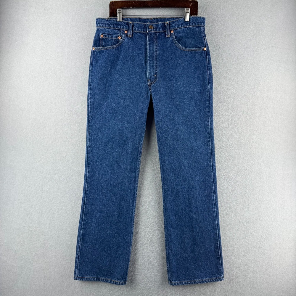 Vintage Levis Jeans Mens 36x30 (fits 34x29) 517 Bootcut 80s 1989 Made in USA